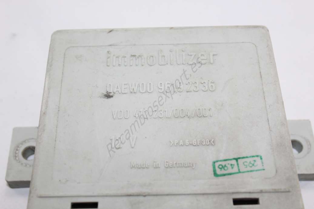 Inmovilizador Daewoo Nexia Espero DWMC 96192336 VD0412231004/001 412 231 004 001 - foto 3