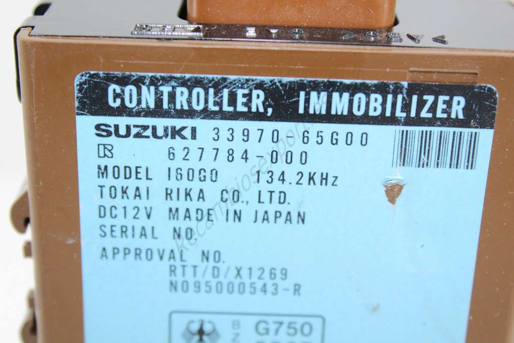 Inmovilizador módulo Suzuki Baleno Esteem 33970-65G00 3397065G00 627784-000 627784000 - foto 2