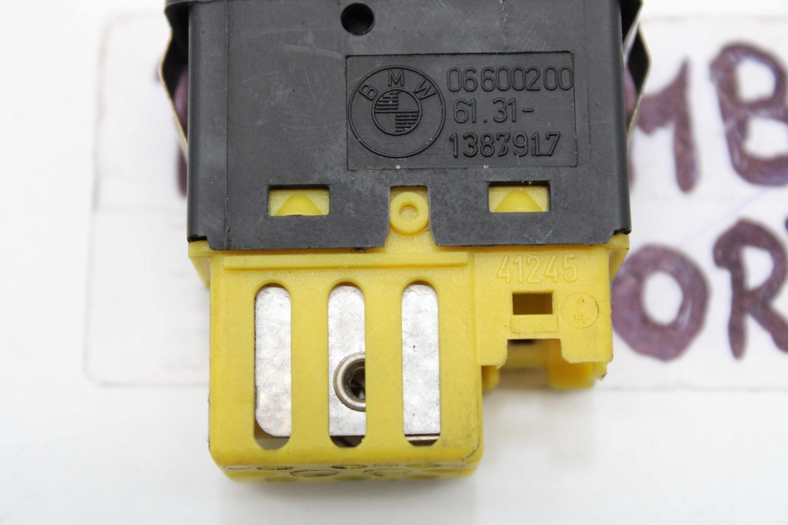 Interruptor de calefacción BMW E36 E31 Z3 61311387917 61 31 1 387 917 - foto 2