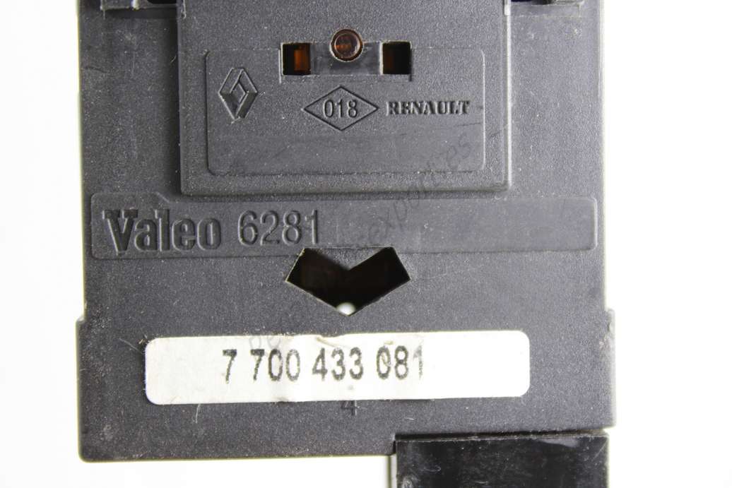 Interruptor de elevalunas Renault Scenic 7700433081 7 700 433 081 Valeo 6281 - foto 2