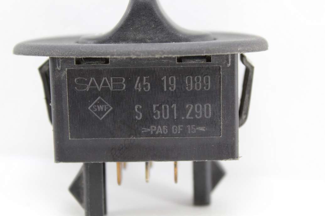 Interruptor de elevalunas SAAB 9-3 4519989 45 19 988 S501290 S 501.290 - foto 2