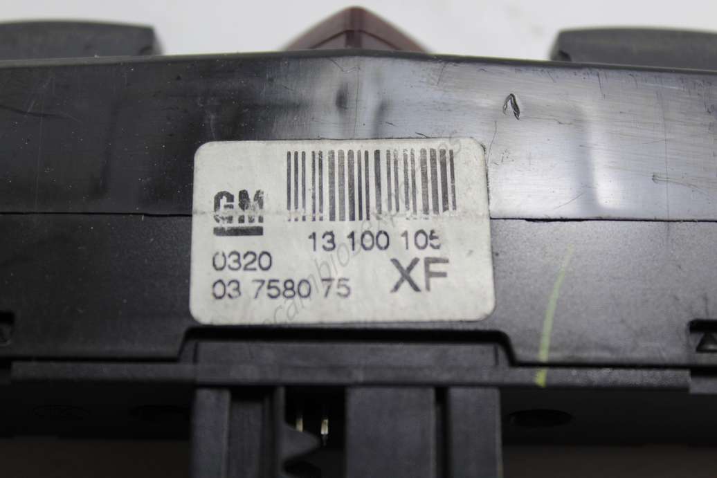 Interruptor de emergencia Opel Astra 03758075XF 03758075 GM 13100105 032003 7580 75 XF - foto 2