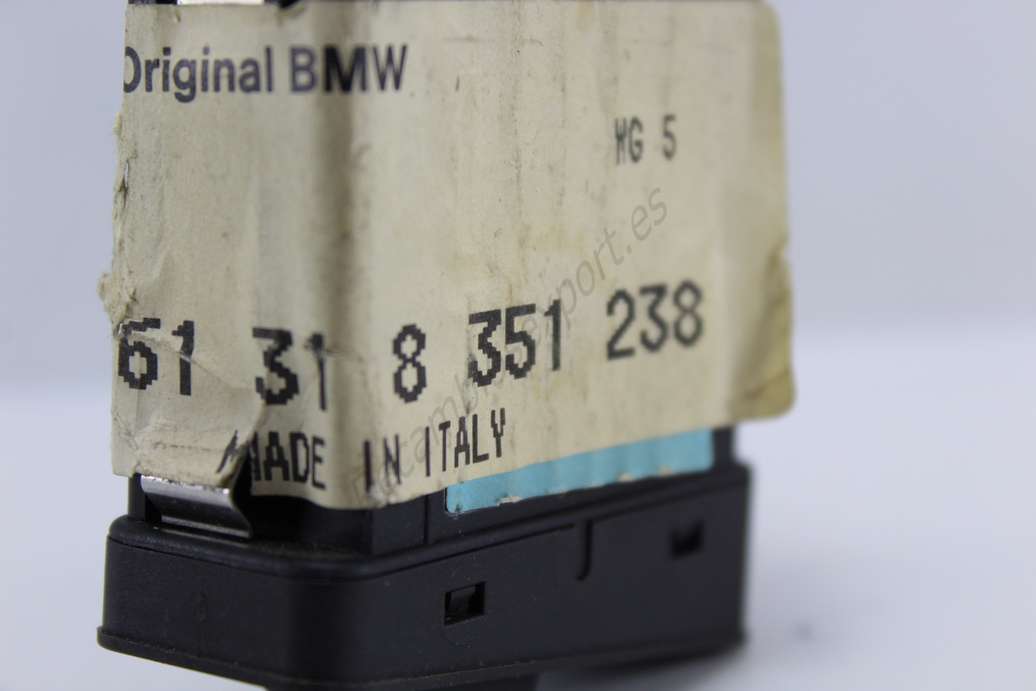 Interruptor de luz de niebla BMW E34 E31 61318351238 61 31 8 351 238 - foto 2