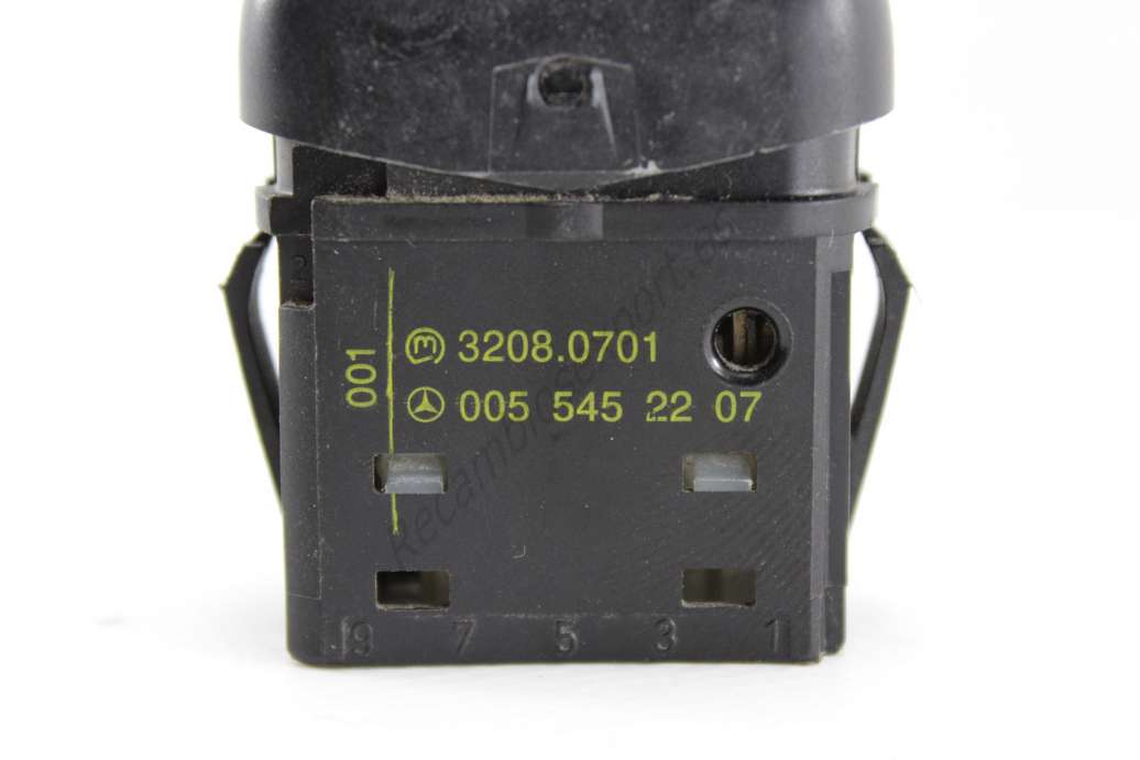 Interruptor de luz interior Mercedes Vito W638 V220 32080701 3208.0701 0055452207 005 545 22 07 - foto 2