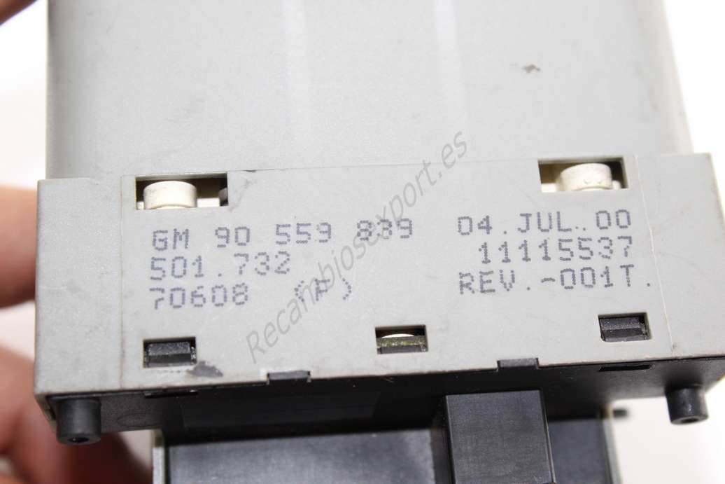 Mando calefacción Opel Astra G Zafira 90559839 501732 501.732 - foto 2