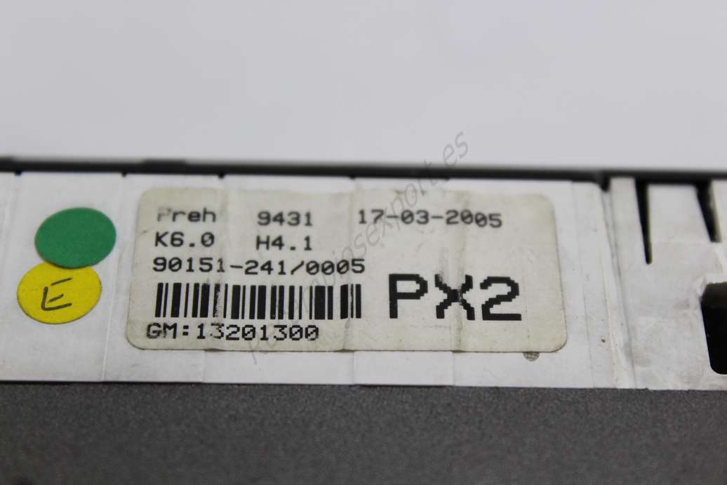 Mando calefacción Opel Astra H 901512410005 90151-2410005 GM 13201300 PX2 - foto 2