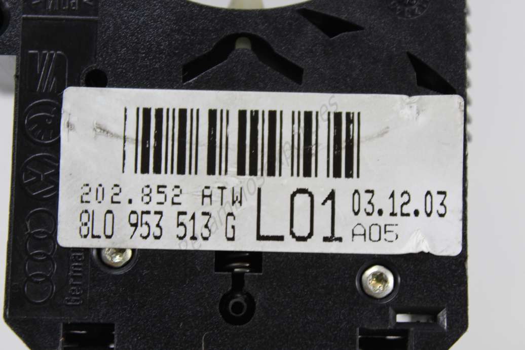 Mando de intermitentes Volkswagen Seat Skoda 4B0953503H 4B0 953 503 H 4BO953503H 4BO 953 503 H 8L0953513G 8L0 953 513 G - foto 2