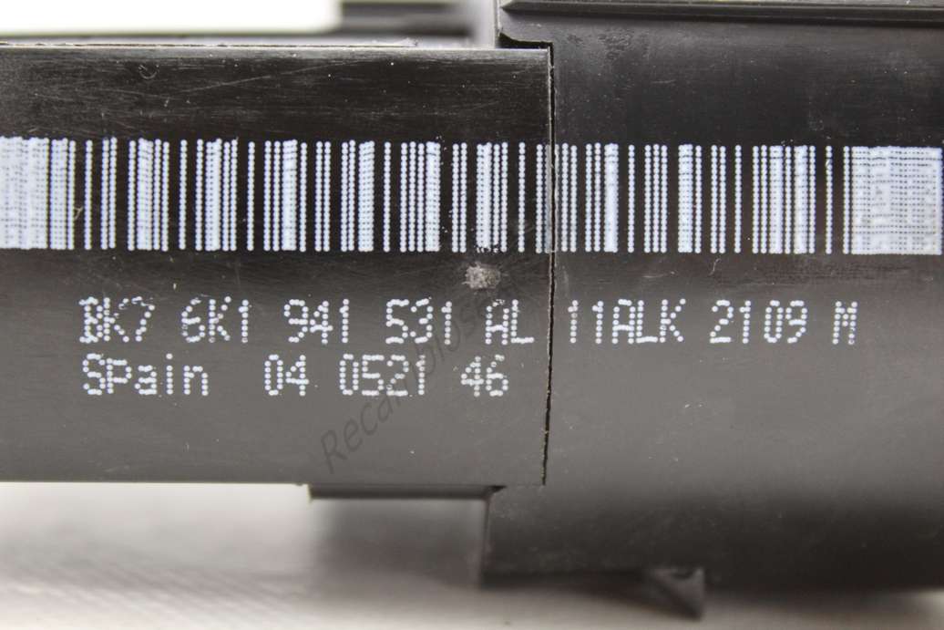 Mando de luces Seat Ibiza Stella 6K1941531AL 6K1 941 531 AL BK76K1941531AL BK7 6K1 941 531 AL 04052146 04 0521 46 - foto 2