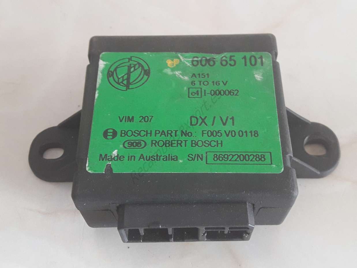 Modulo Alfa Romeo 166 60665101 F005V00118 BOSCH - foto 1