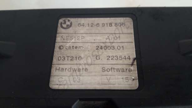 Modulo Calentador BMW E46 64126918806 64.12-6 918 806 - foto 2