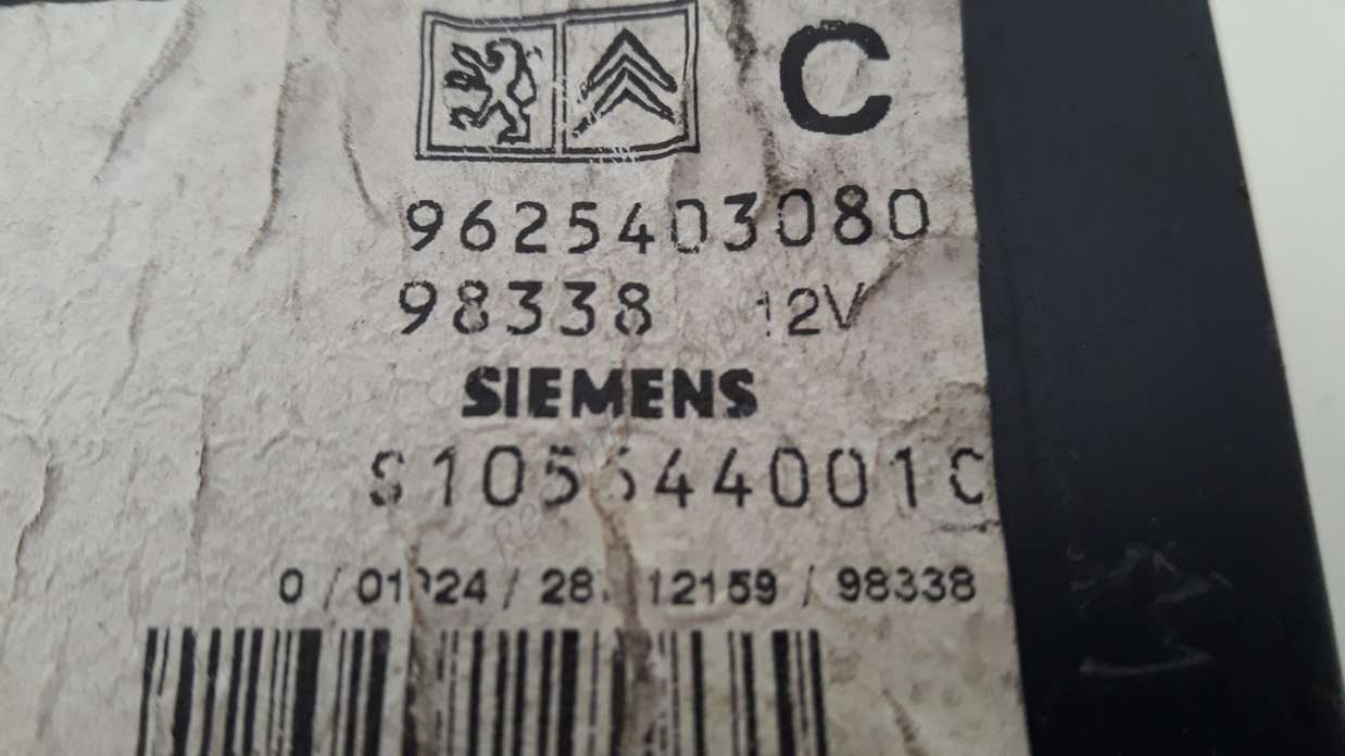 Modulo de inmovilizador Peugeot 306 9625403080 SIEMENS S105644001C - foto 2