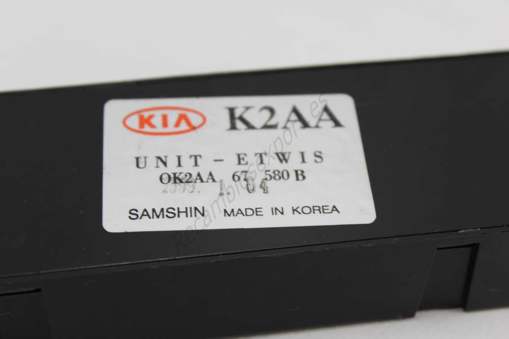 Modulo de luz de la unidad de control Kia Sephia K2AA SAMSHIN 0K2AA67580B OK2AA67580B 0K2AA 67 580B OK2AA 67 580B - foto 2