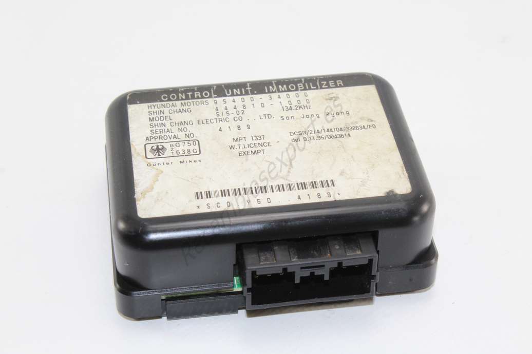 Modulo del inmovilizador Hyundai Sonata 9540034000 95400-34000 4448101000 444810-1000 - foto 1