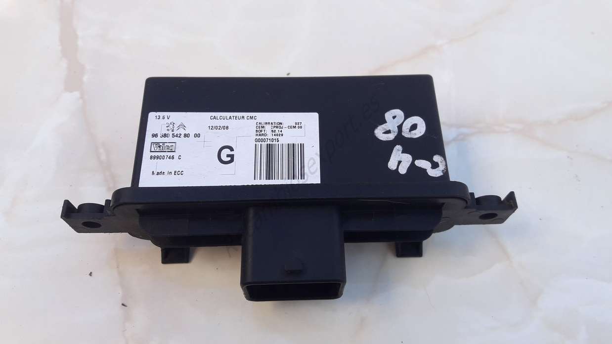 Modulo electronico Peugeot Citroen C4 965805428000 96 580 542 80 00 89900746C 89900746 C - foto 1