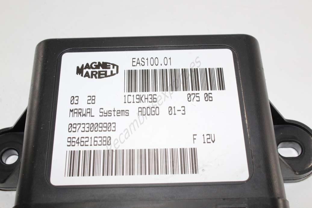 Modulo inmovilizador FIAT Citroen C8 Peugeot 807 Lancia 09733009903 9646216380 ADDGO 01-3 - foto 2