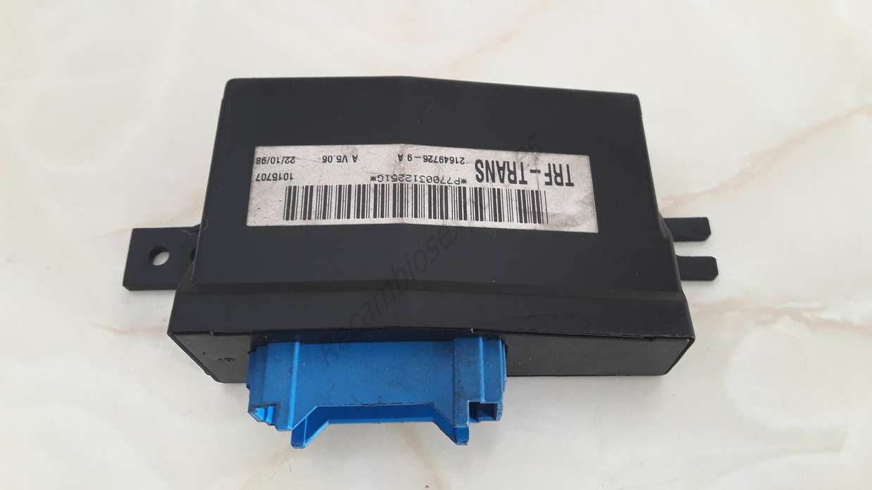 Modulo inmovilizador Renault Kangoo P7700312251G 7700312251G 216497269A 21649726-9 A TRF-TRANS - foto 1