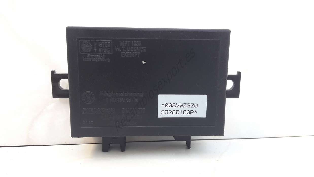 Modulo inmovilizador VW Volkswagen 1H0953257B 1H0 953 257 B 5WK4678 5WK4 678 - foto 1