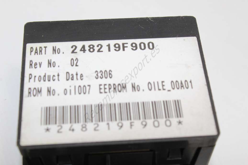 Módulo de control NISSAN PRIMERA MICRA 248219F900 - foto 2