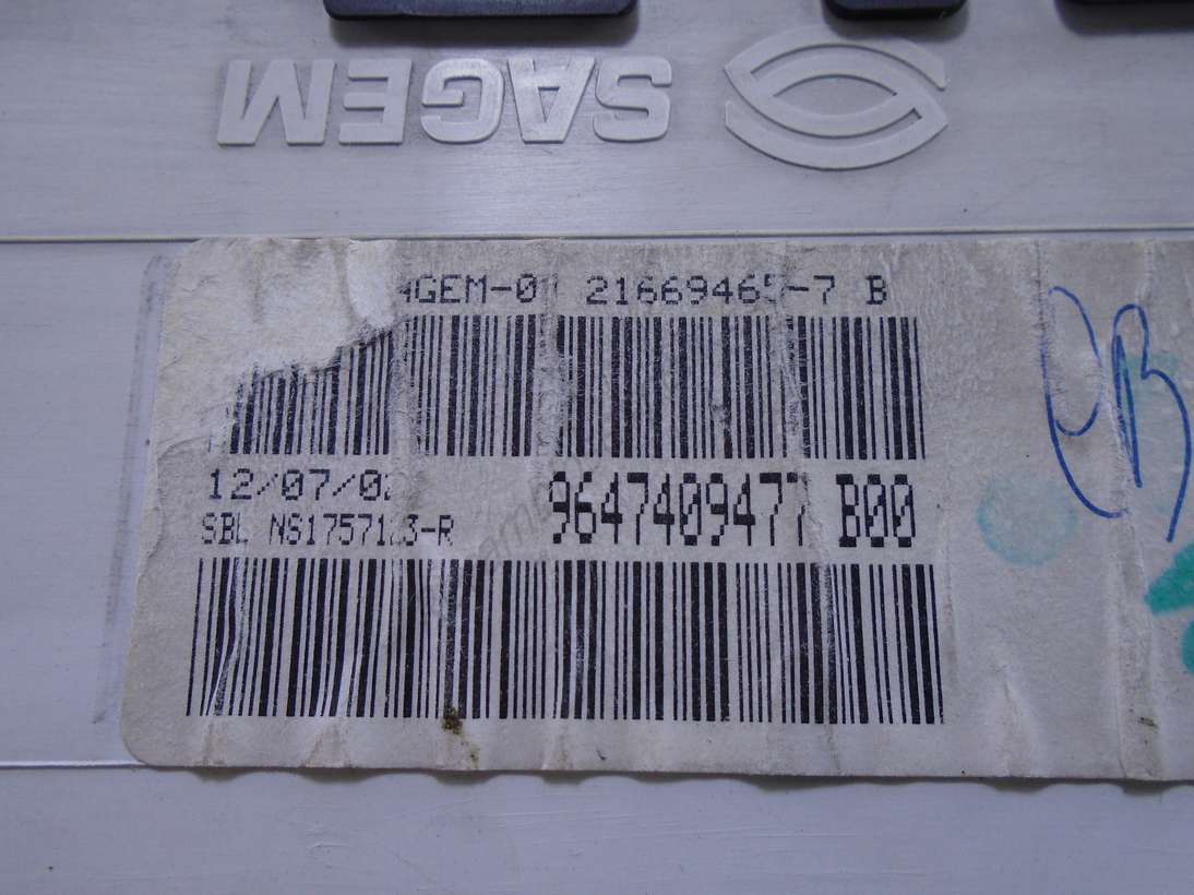 Pantalla Multifuncion Display Citroen C3 9647409477B00 9647409477 B00 - foto 2