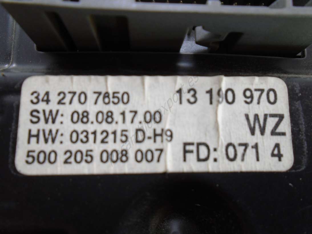 Pantalla opel vectra 13190970 13190970wz 13 190 970 wz - foto 2