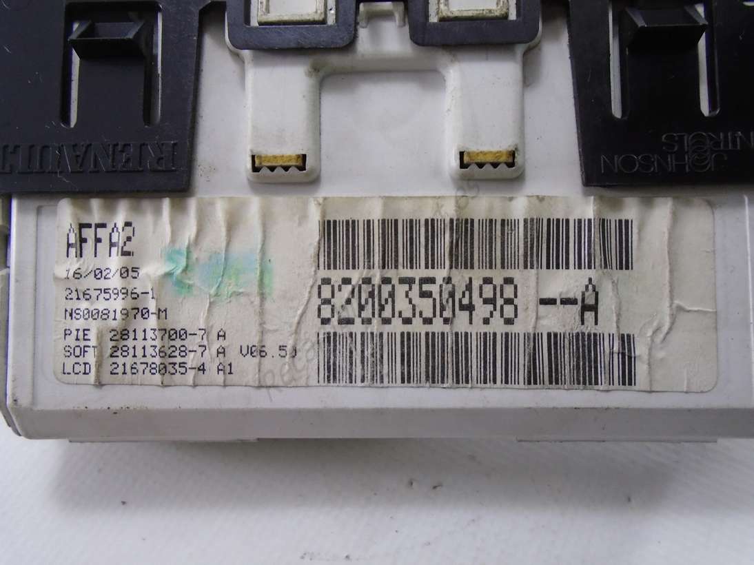 Pantalla display Renault Mégane SAGEM 8200350498A 8200350498--A - foto 2