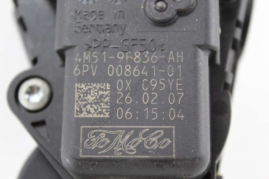Pedal acelerador Ford Focus 4M519F836AH 4M51-9F836-AH 6PV00864101 6PV 008641-01 - foto 2