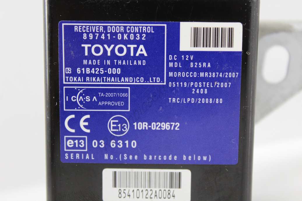 Receptor control de la puerta Toyota Hilux 897410K032 89741-0K032 61B425000 61B425-000 - foto 2