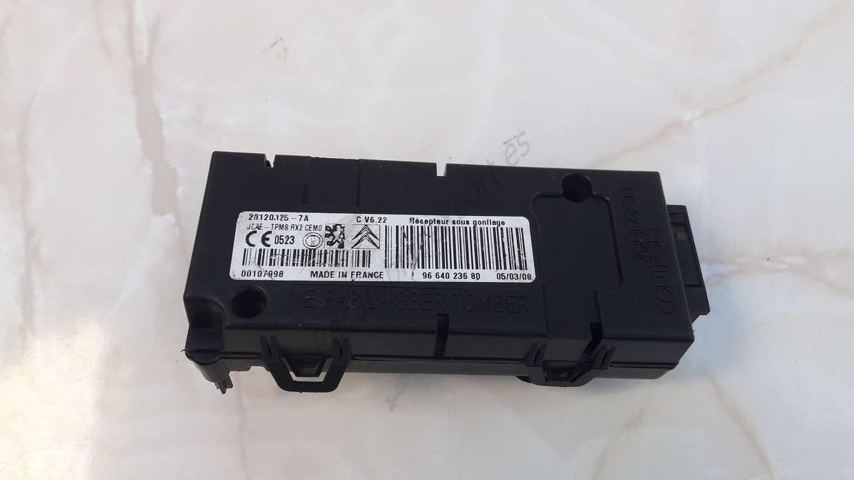 Receptor de inflado Citroen Peugeot  9664023680 96 640 236 80  28120325-7A - foto 1