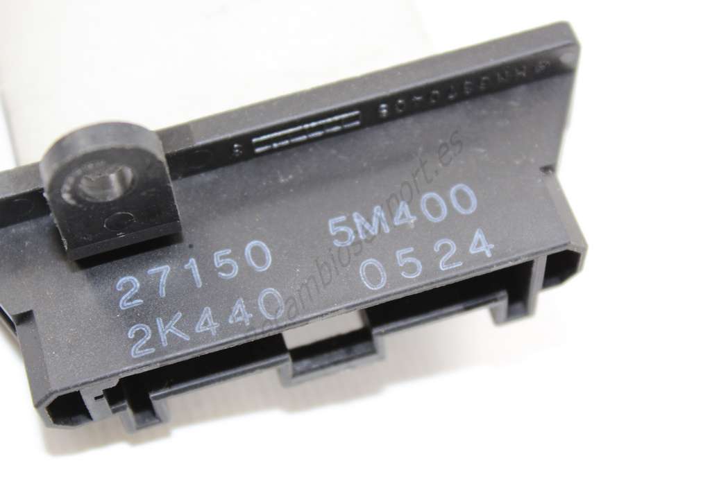 Resistencia calefaccion Nissan Almera 271505M400 27150 5M400 2K4400524 2K440 0524 0420E01 - foto 3