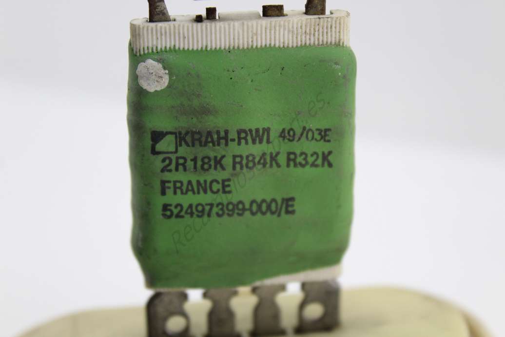 Resistencia calefaccion Renault Laguna II 52497399000E  52497399-000E 2R18KR84KR32K  2R18K R84K R32K - foto 2