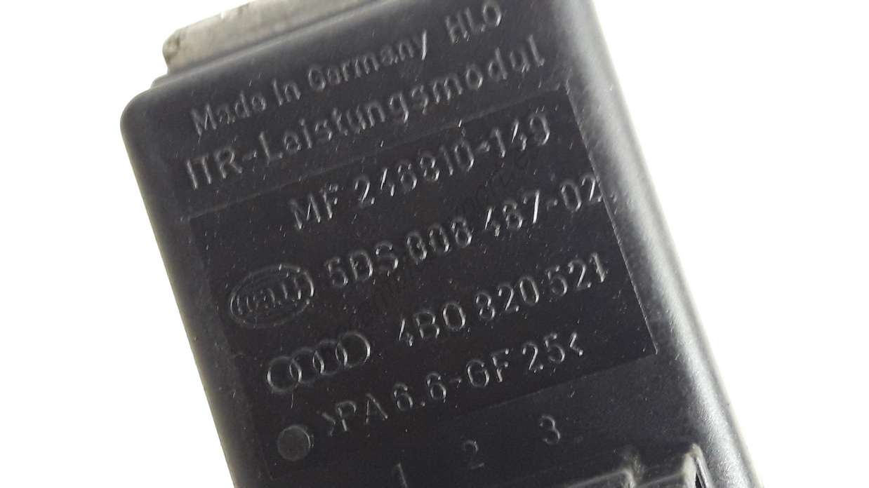 Resistencia de calefacción Audi A4 A6 4B0820521 4B0 820 521 HELLA 5DS00646702 5DS 006 467-02 5DS 006 467 02 - foto 2