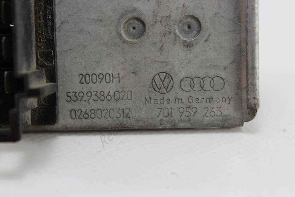 Resistencia de calefacción sopladores Volkswagen T4 539938602 539.9386.02 0268020312 - foto 2