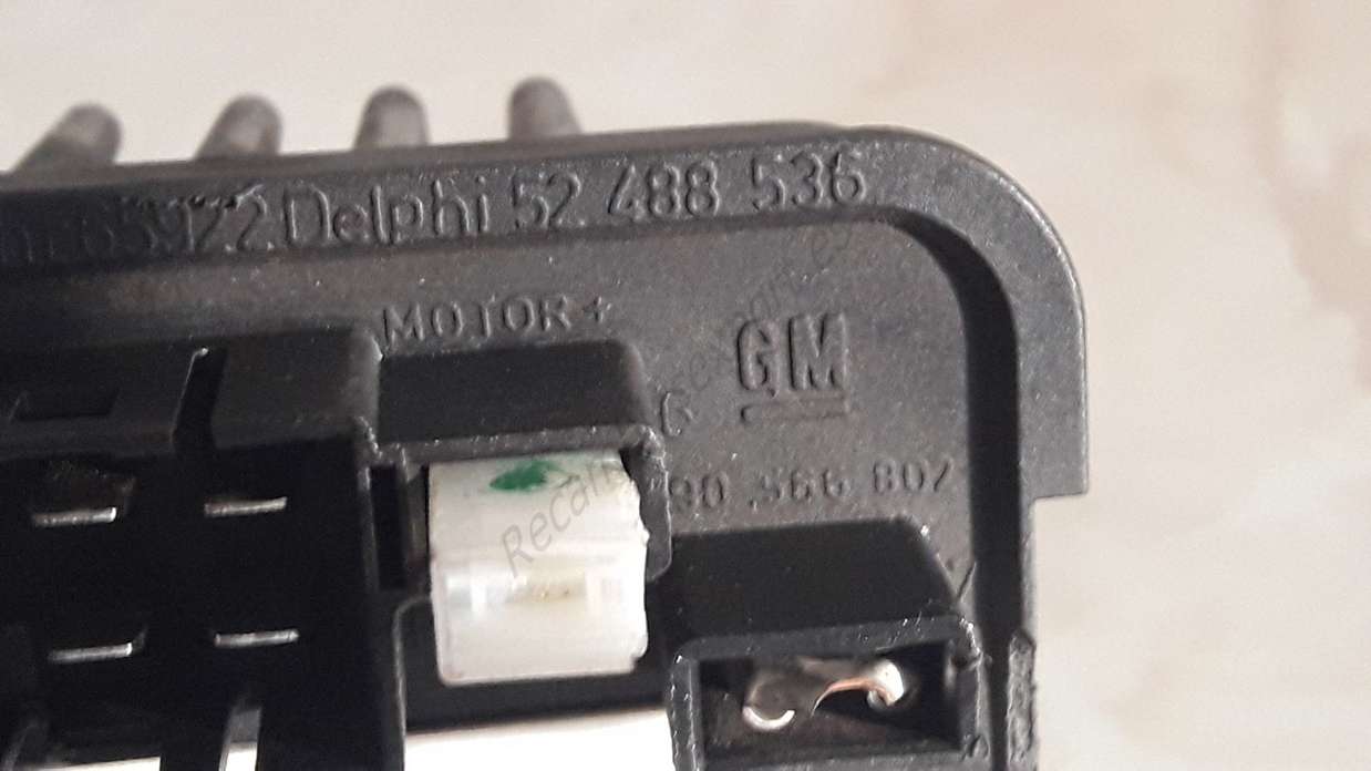 Resistencia de calentamiento Opel 90566802 90 566 802 Delphi 52488536 Valeo 5399960010 - foto 2