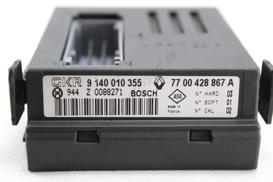 Unidad de control del clima Renault Kangoo 7700428867 7700428867A 77 00 428 867 A 9140010355 9 140 010 355 - foto 2