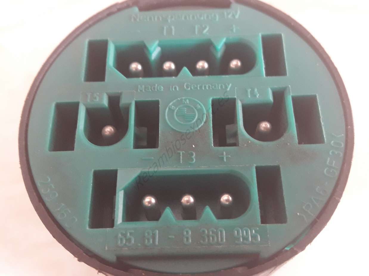 Zumbador BMW E36 E39 E83 E38 E31 E32 E34  65818360995  65.81-8 360 995 - foto 2