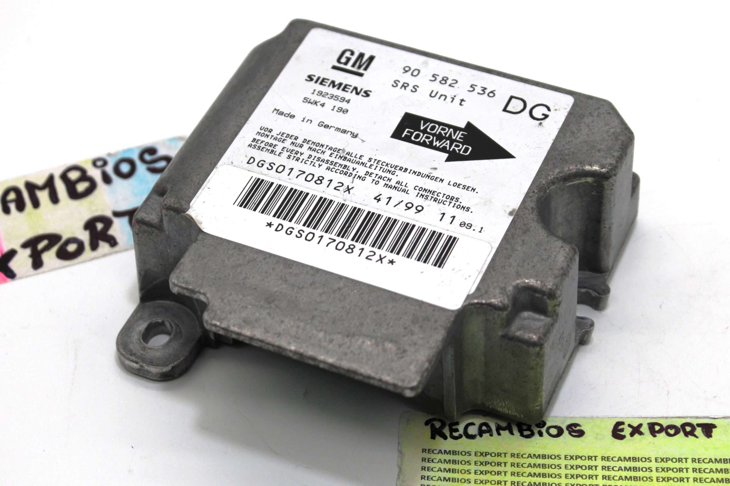 Centralita de Airbag Opel Zafira - foto 1