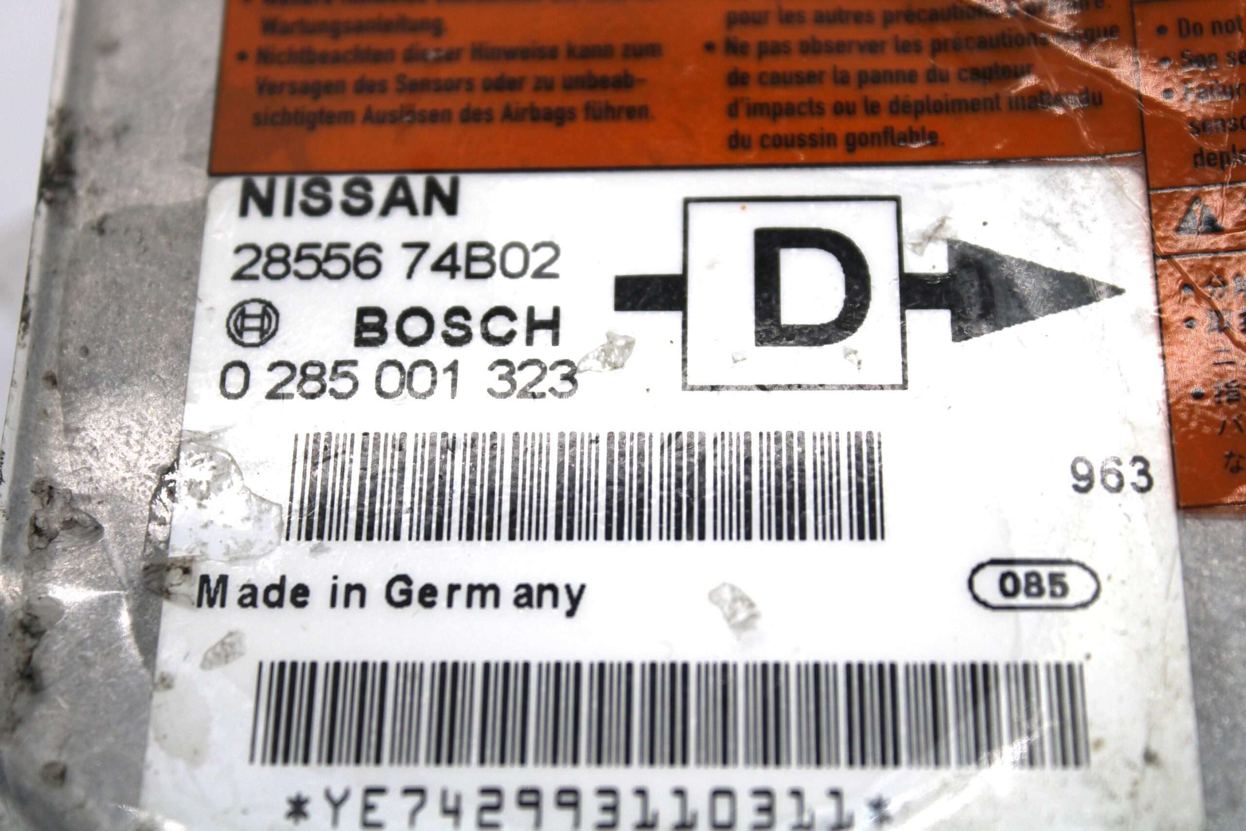 Centralita de Airbag Nissan Micra - foto 2