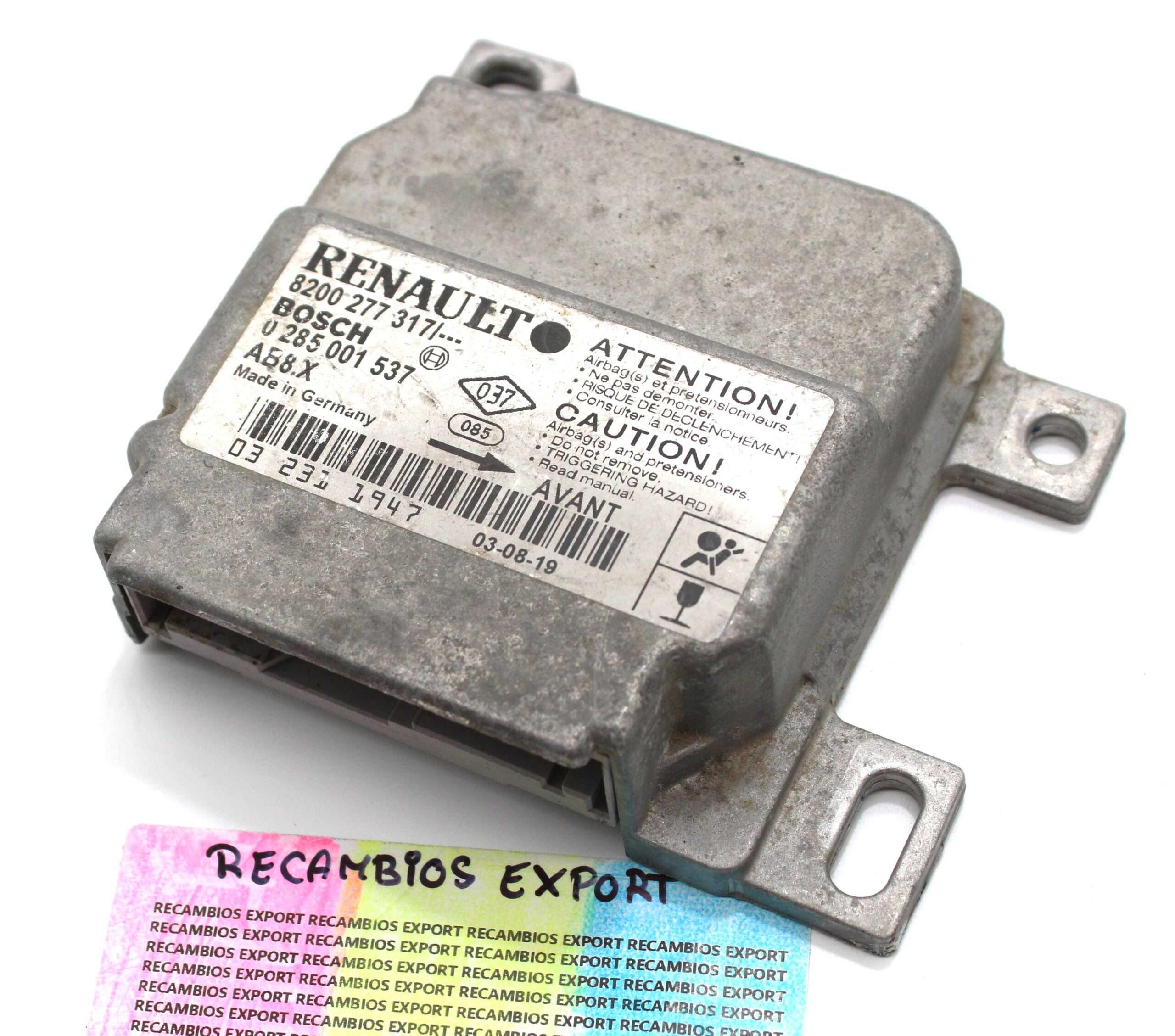 Centralita de Airbag Renault Clio - foto 1