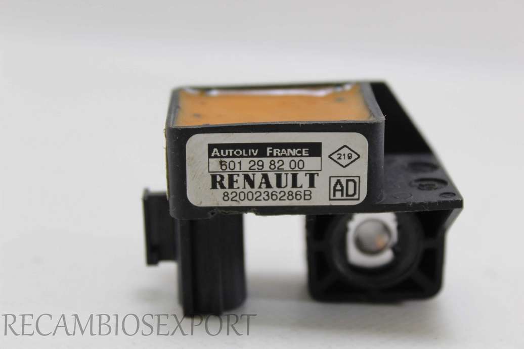 Sensor de airbag Renault Megane Scenic 8200236286B Autoliv 601298200 601 29 82 00 AD - foto 2