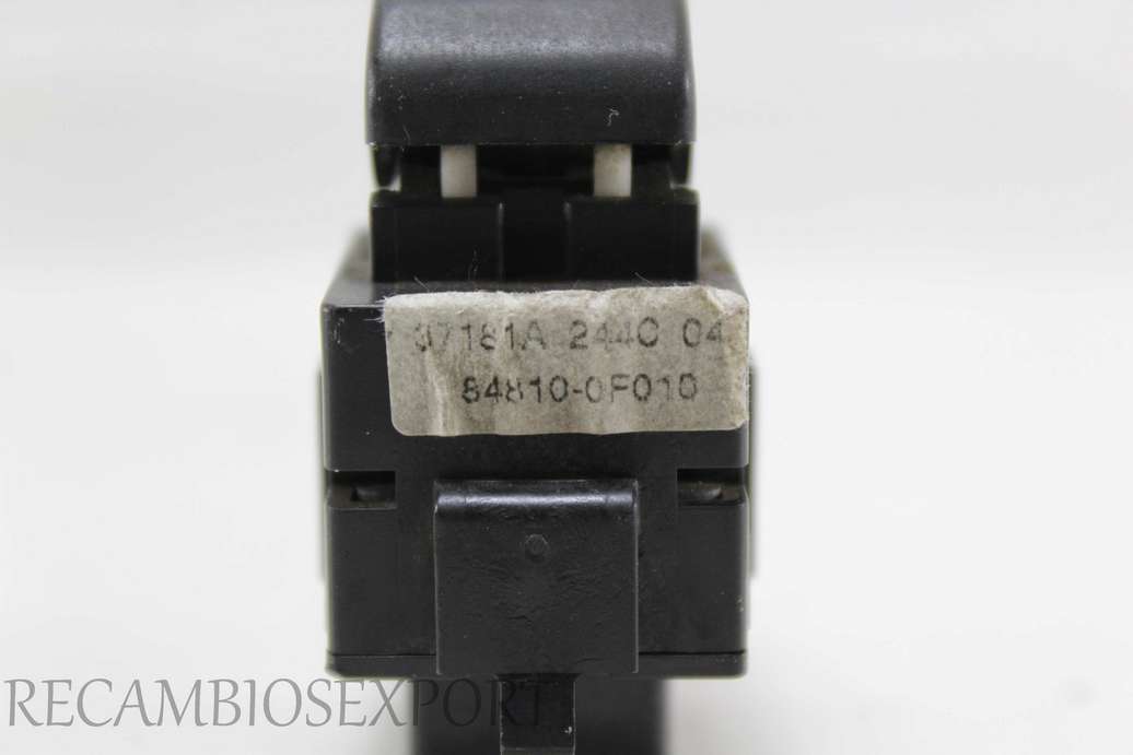 Interruptor de elevalunas Toyota Corolla Verso 848100F010 84810-0F010 - foto 2