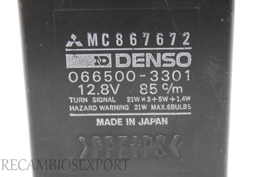 Rele intermitente Mitsubishi Canter MC867672 0665003301 066500-3301 DENSO - foto 2