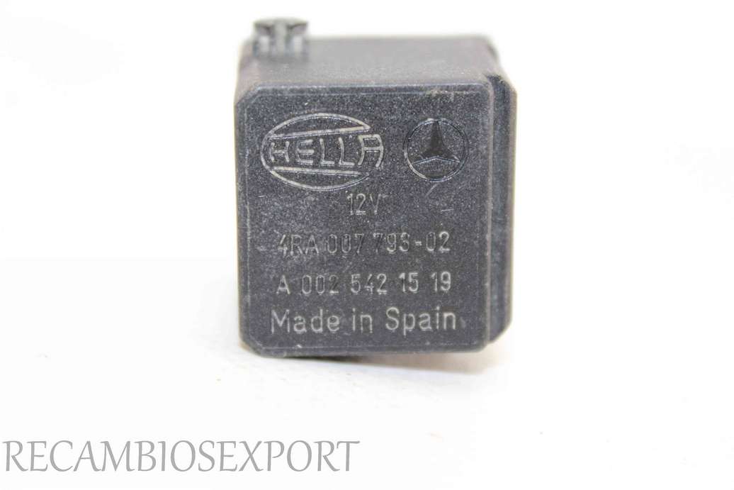 Rele Mercedes W163 A0025421519 A 002 542 15 19 Hella 4RA00779302 4RA 007 793-02 - foto 2