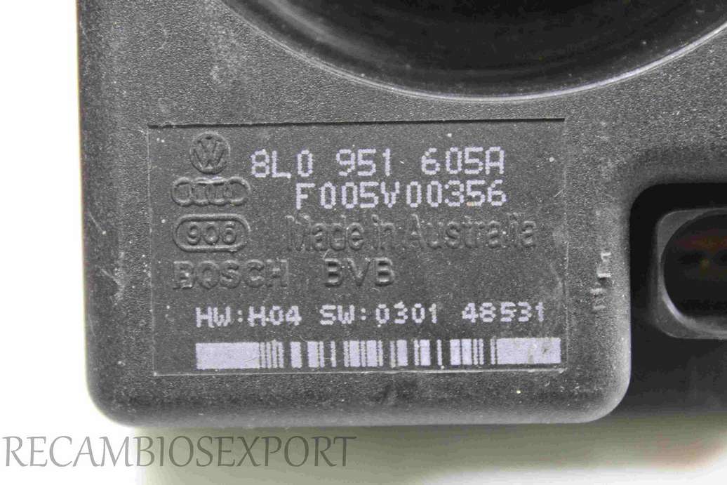 Sirena de alarma Audi A3 A4 A6 A8 8L0951605A 8L0 951 605A F005V00356 Bosch - foto 2