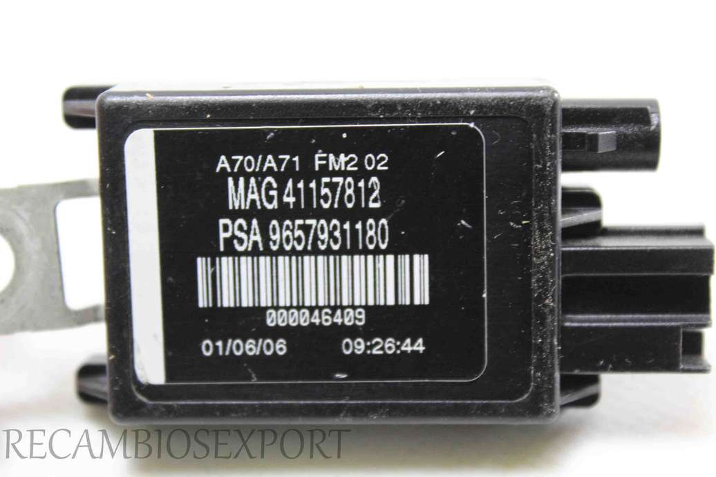 Amplificador de antena Peugeot 207 9657931180 MAG41157812 - foto 2