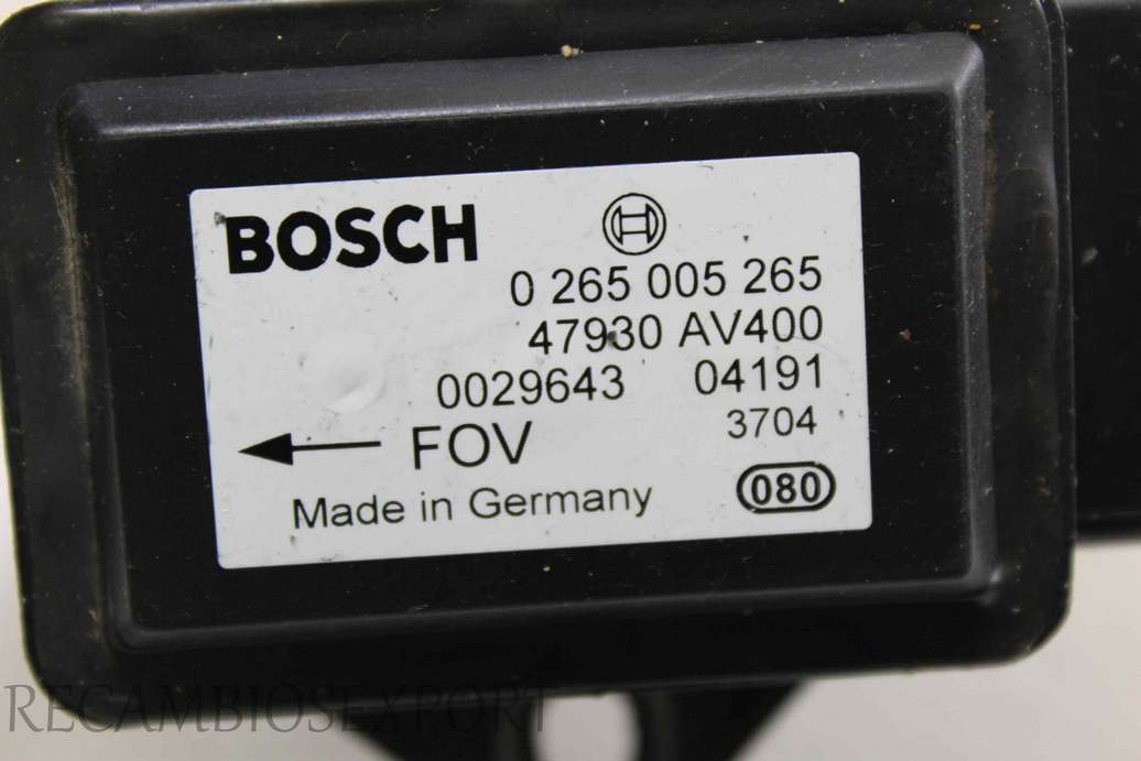 Sensor ESP Nissan Note Micra Bosch 0265005265 0 265 005 265 47930AV400 47930 AV400 - foto 2