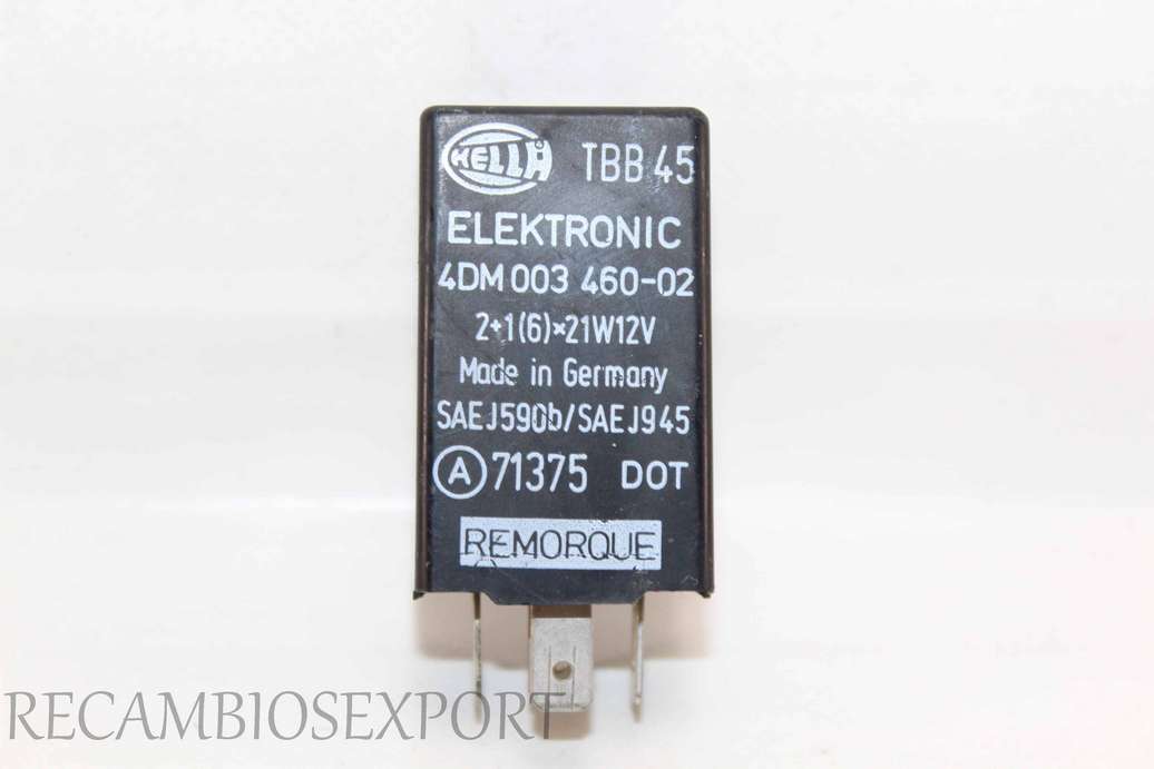 Rele intermitente Land Rover 4DM00346002 4DM 003 460-02 A71375 A 71375 - foto 1