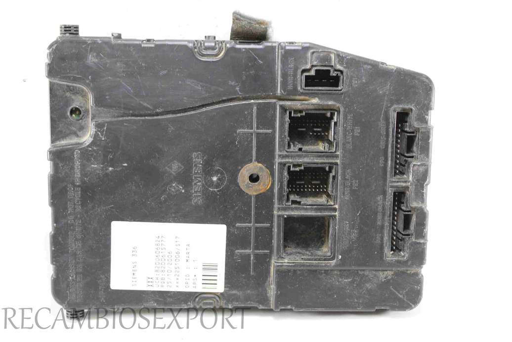 Modulo de control Renault Megane Scénic 8200606824 82006157777 Siemens S118400140H - foto 1