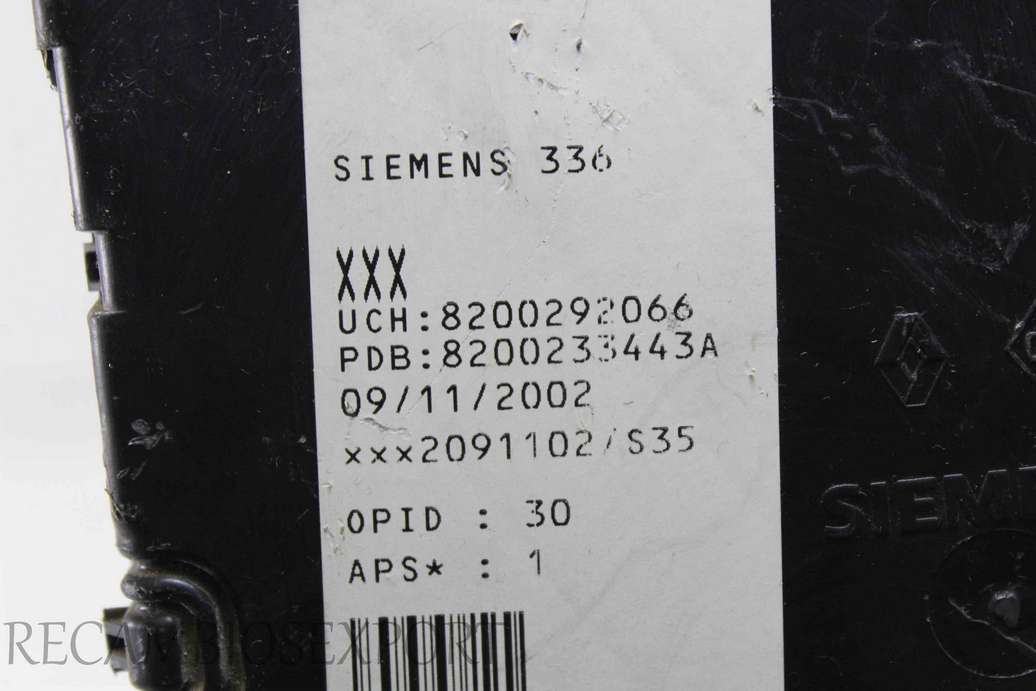 Modulo de control Renault Megane Scénic 8200292066 8200233443A Siemens S118400100H S118400100 H - foto 2