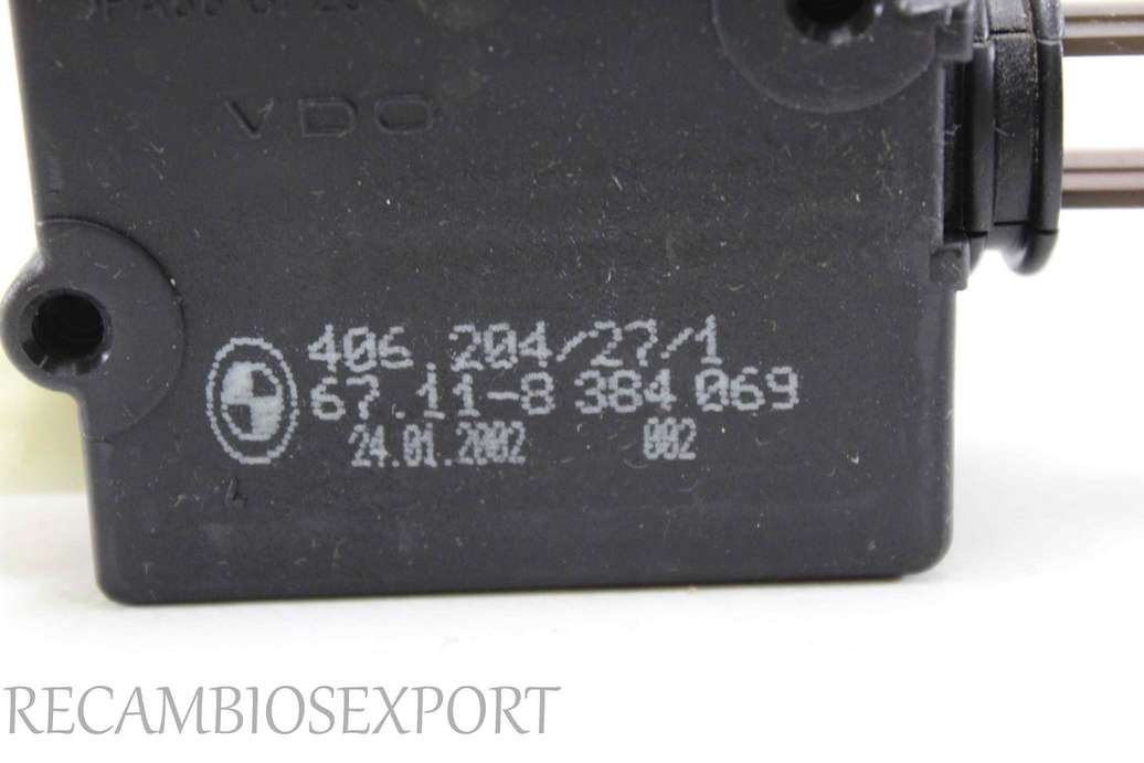 Actuador BMW E39 67118384069 67.11-8 384 069 406204271 406.204 27 1 - foto 2