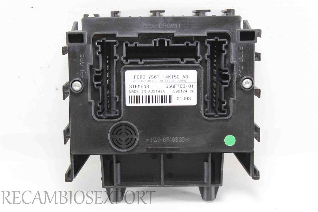 BSI Caja de fusibles Ford Fiesta YS6T14K150AB YS6T 14K150 AB Siemens 65GF70001 65GF700-01 - foto 1